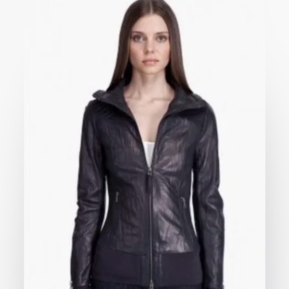 Mackage Brown Leather Jacket for Women